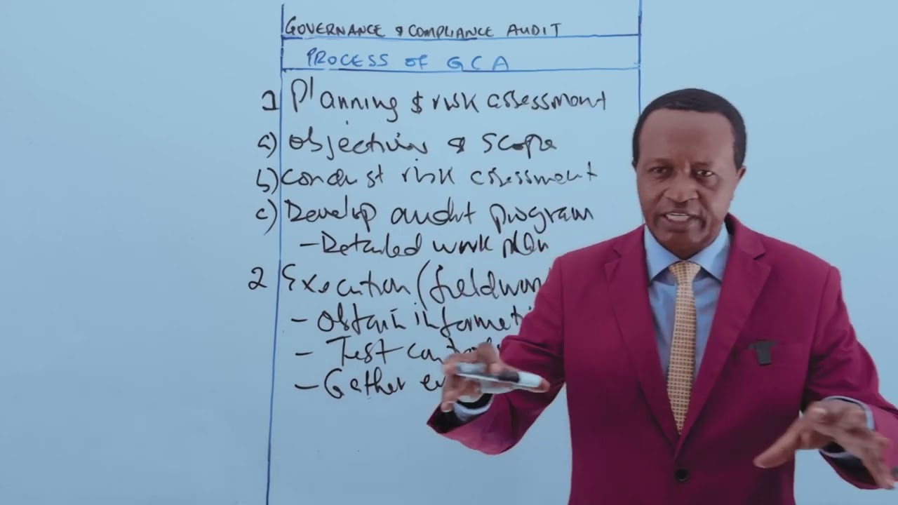 Process of governance and compliance audit