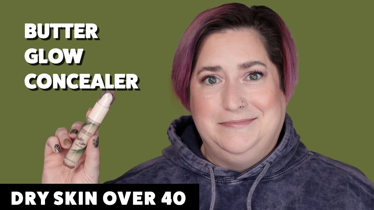 PHYSICIANS FORMULA BUTTER GLOW CONCEALER | Dry Skin Review & Wear Test
