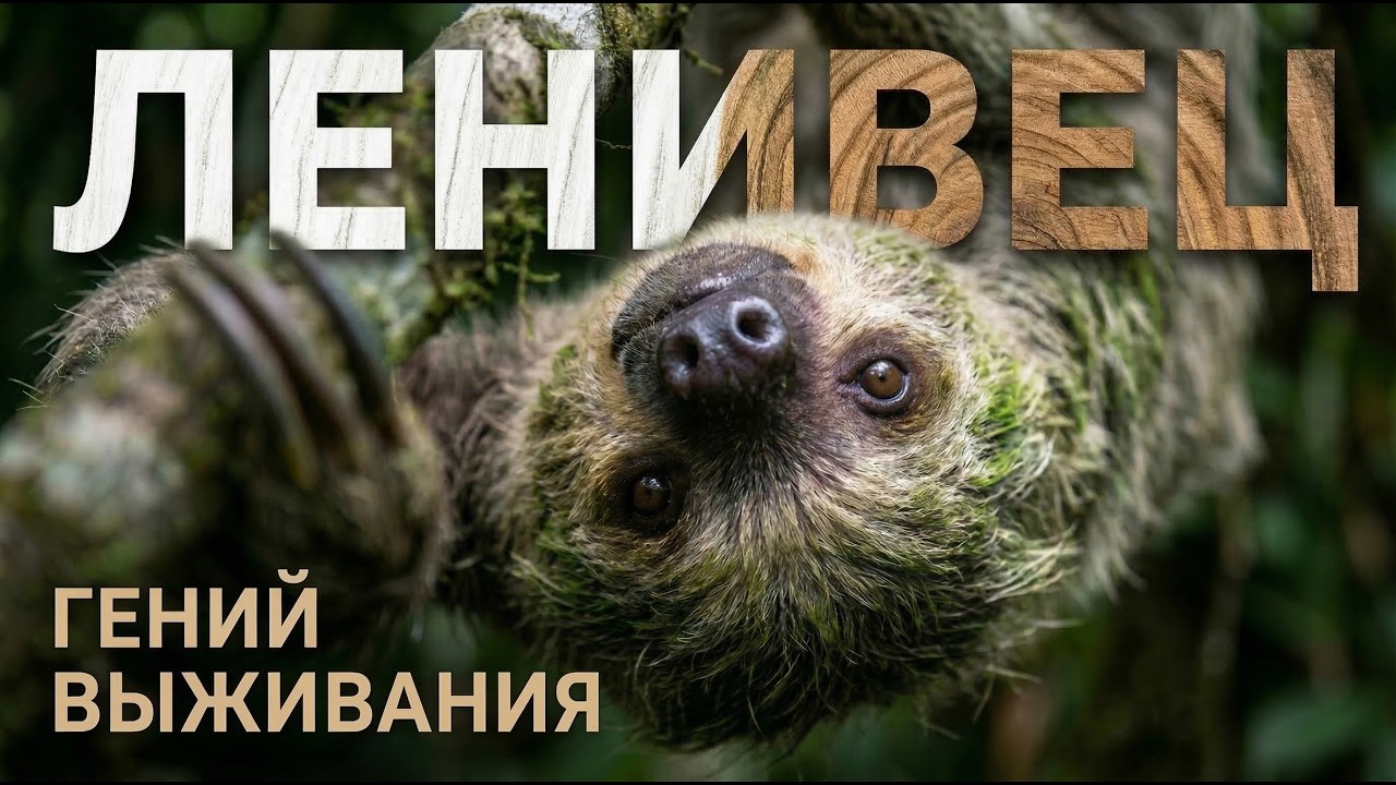 Ленивец: Вся правда о самом медленном существе | Интересные факты про Ленивца