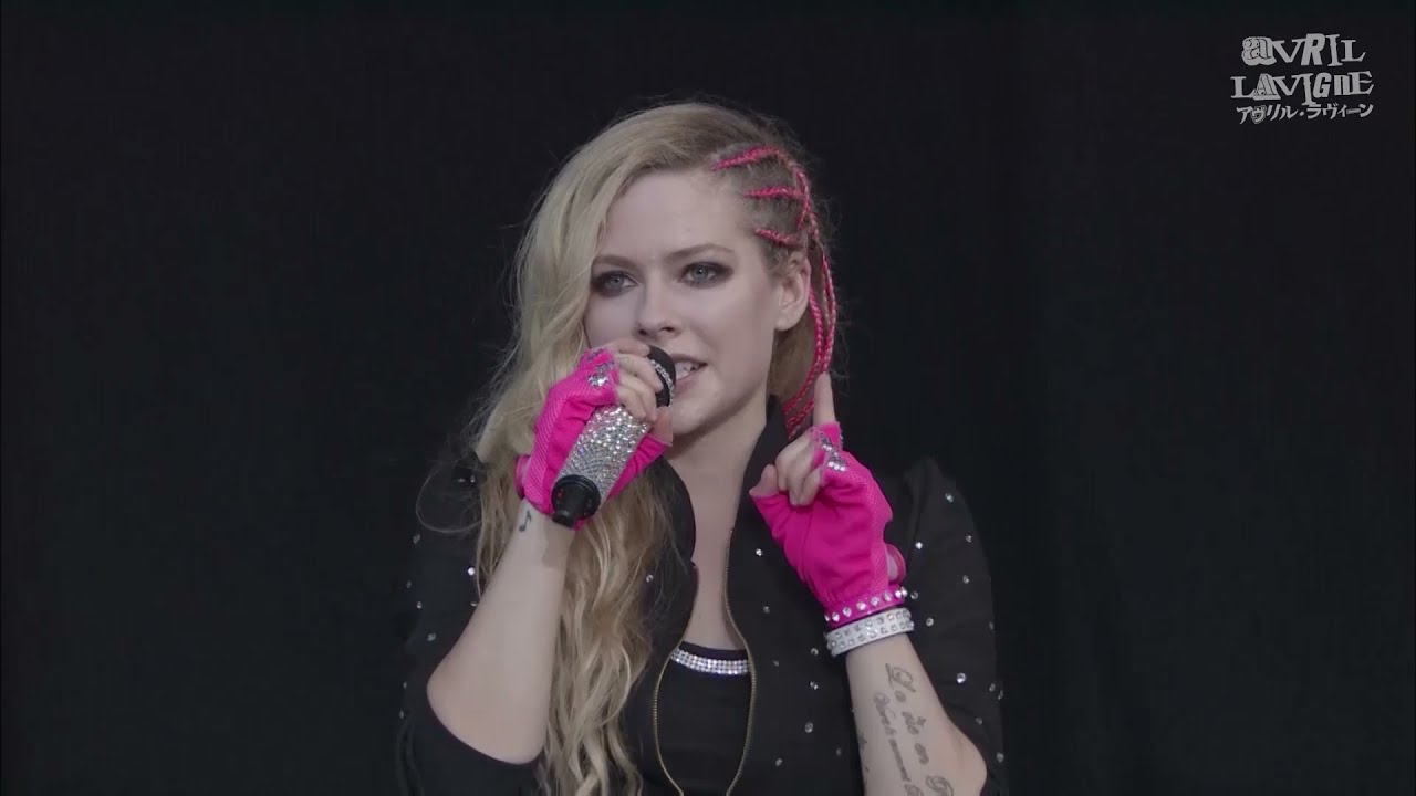 AVRIL LAVIGNE at SUMMER SONIC 2014 【J-Lod Live】