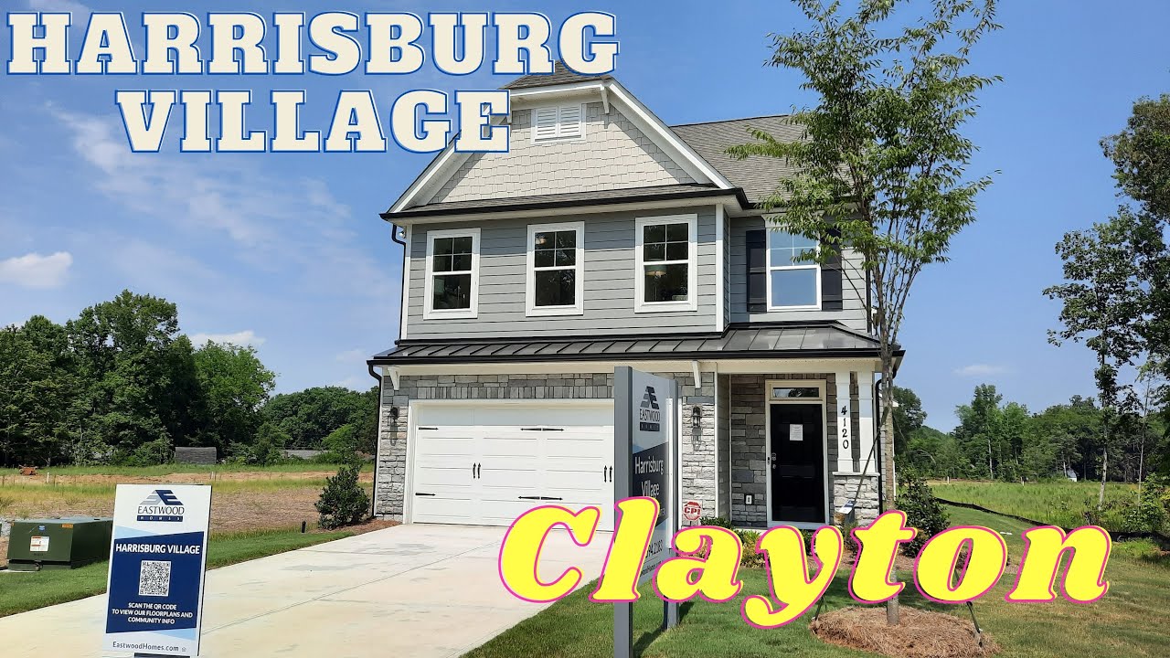 Eastwood Homes. Harrisburg Village. New homes in Harrisburg NC. Clayton model.