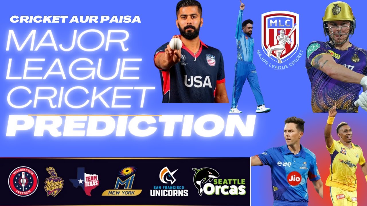 MLC T20 Winner | Major League Cricket Teams Analysis | America T20