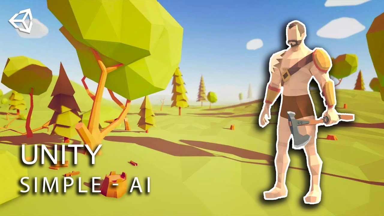 Make Low Poly Game In Unity | Tutorial (03) - Simple Ai