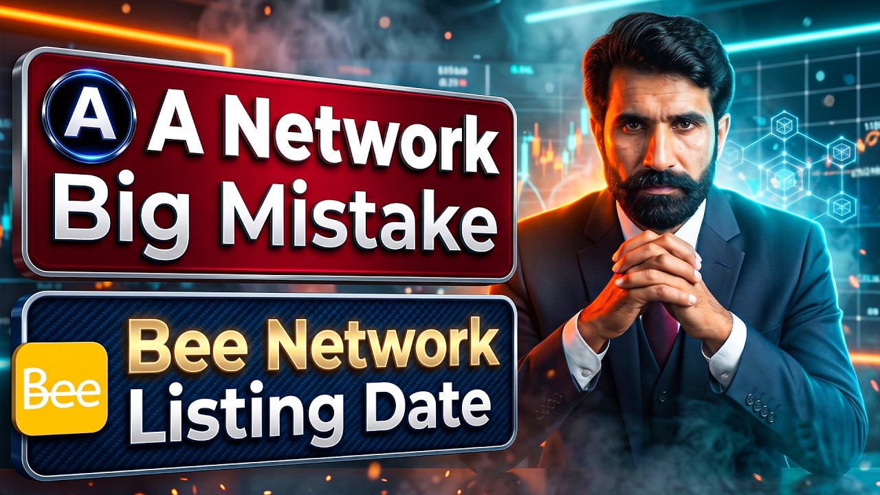 A Network Big Mistake | Bee Network Listing Date | ANET Coin News | Bee Coin News | Albarizon Tech