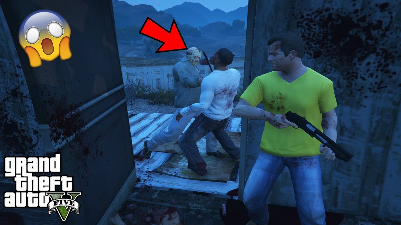 GTA 5 - JASON CAUGHT Michael And Franklin!