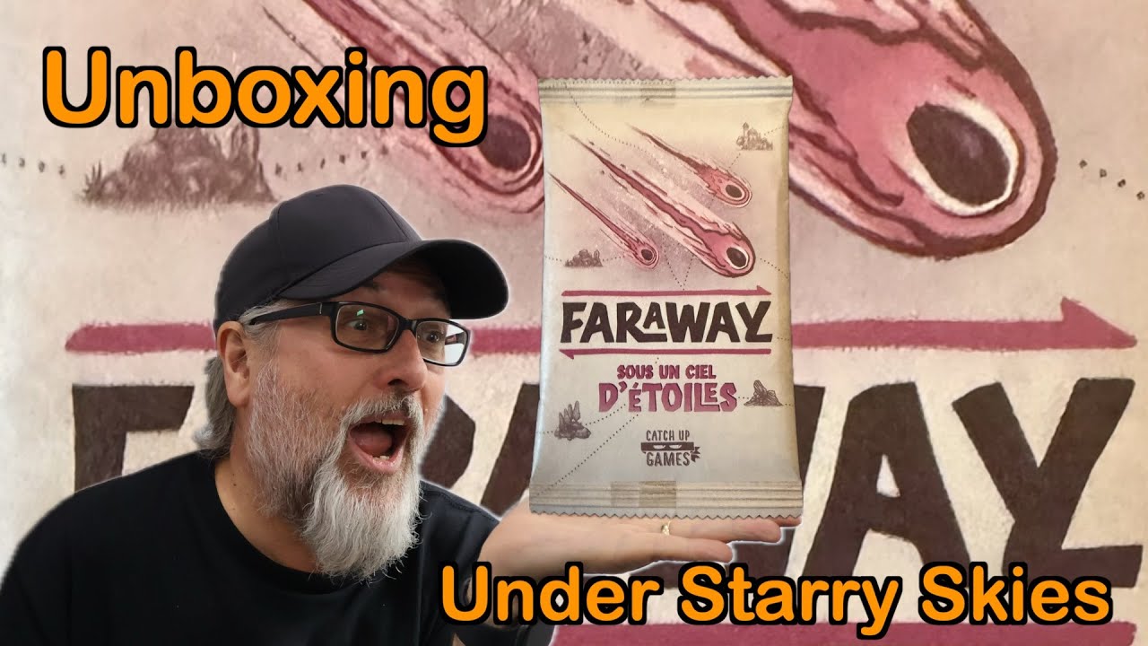 Дополнение к настольной игре FARAWAY | Распаковка Under Starry Skies (Sous Un Ciel D’etoiles) | И...