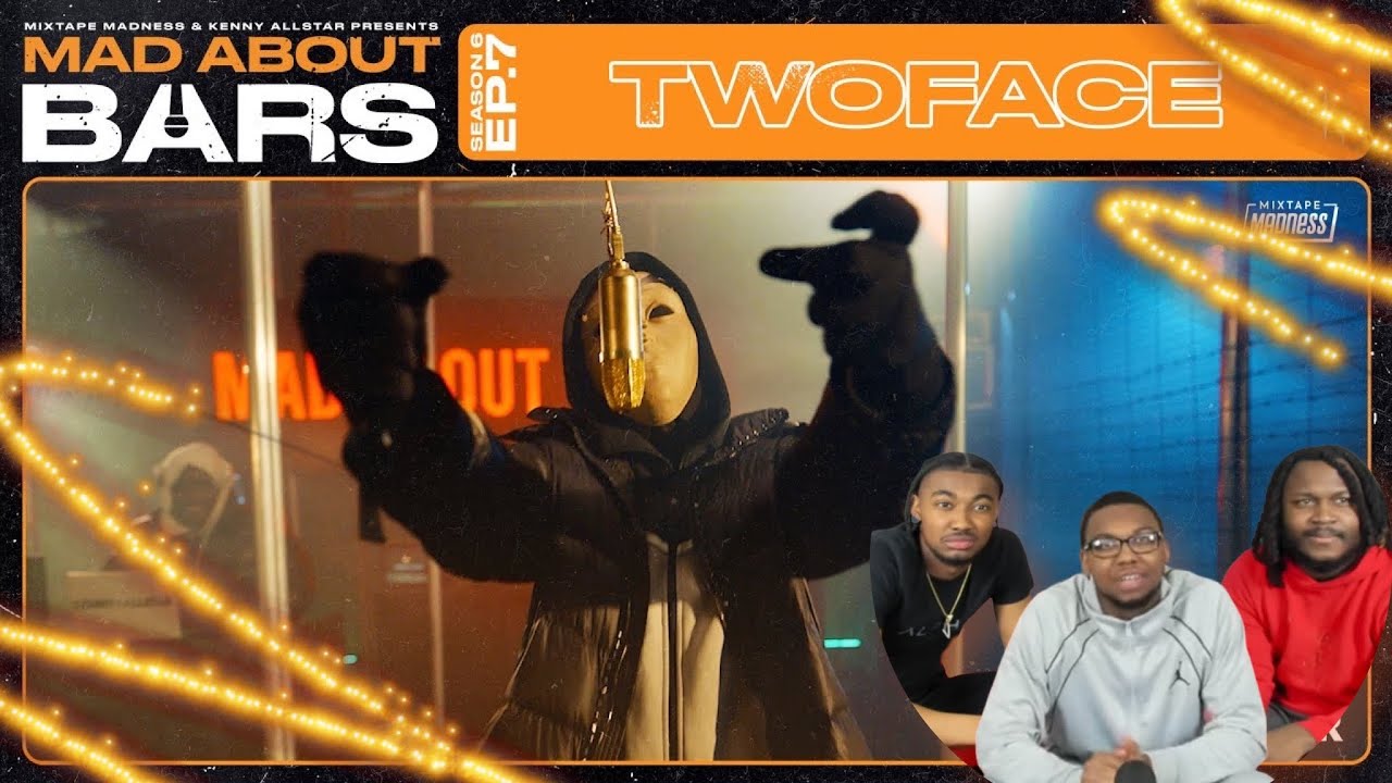 AMERICANS FIRST REACTION TO Two Face - Mad About Bars w/ Kenny Allstar [S6.E7] | @MixtapeMadness