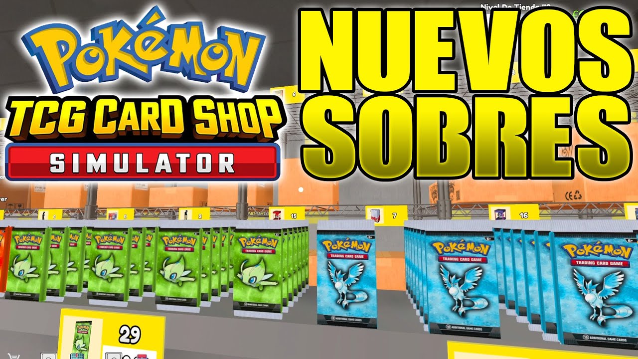 NUEVOS SOBRES POKEMON!! | TCG Card Shop Simulator Ep.25