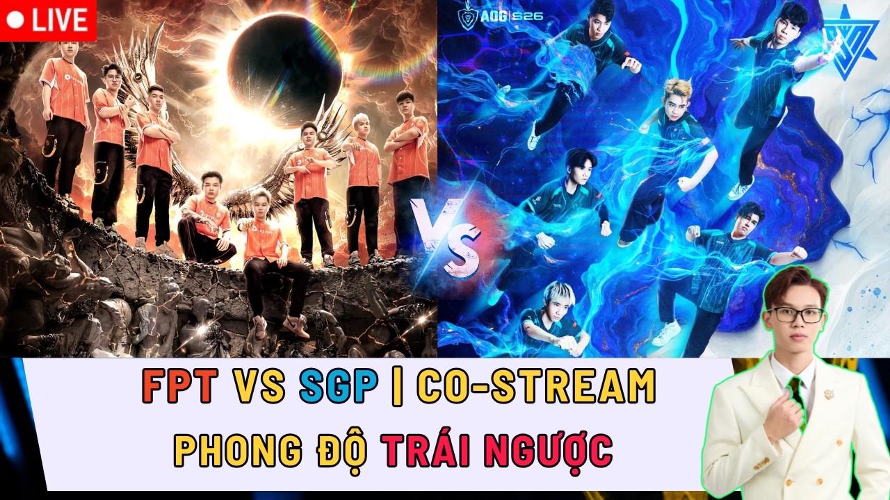 TRỰC TIẾP: FPT x FLASH vs SUPER NOVA - PHONG ĐỘ TRÁI NGƯỢC | LUỒNG CẢM XÚC NAMSENSEI
