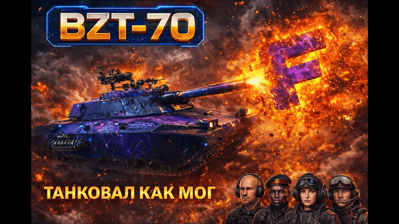 BZT-70 — танковал как мог 💥 #WorldOfTanks #BZT70 #EUserver
