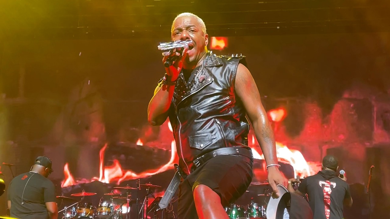 Dru Hill performing at Summer Block Party Tour 2023 at YouTube Theater