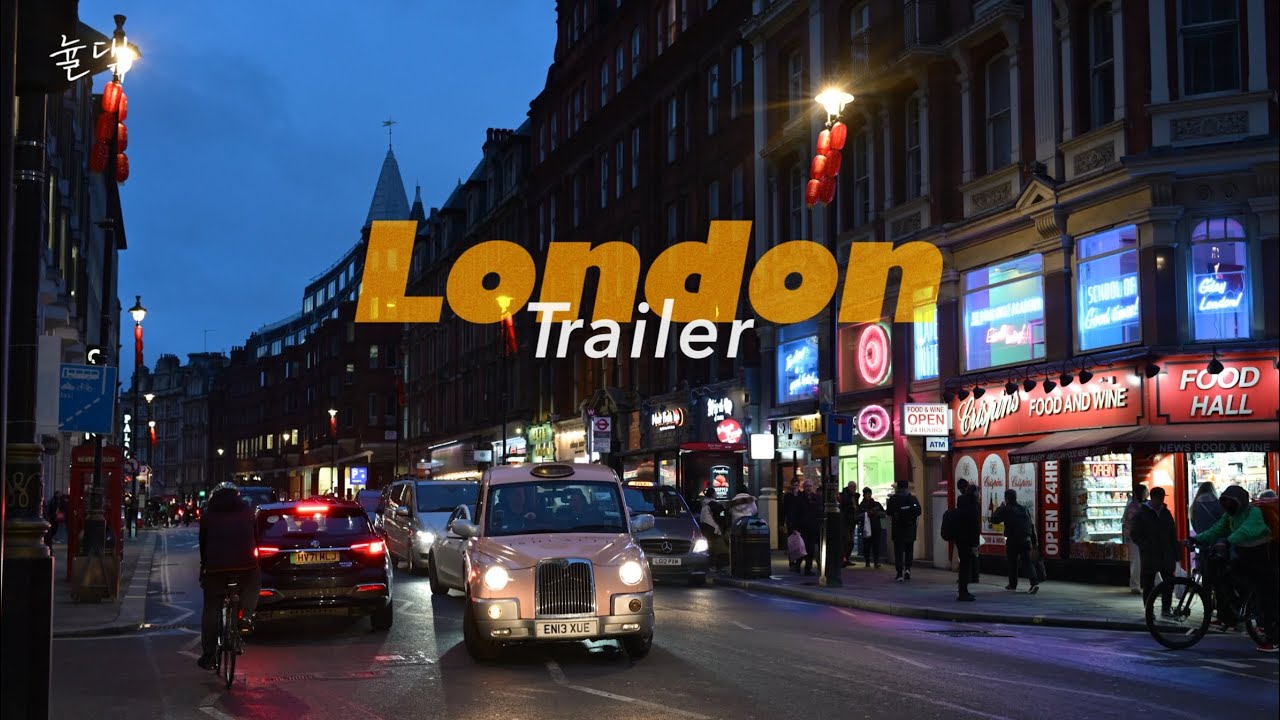 니콘ZF로 촬영한 런던여행 하이라이트 모음 | 브이로그 트레일러, London Vlog Trailer