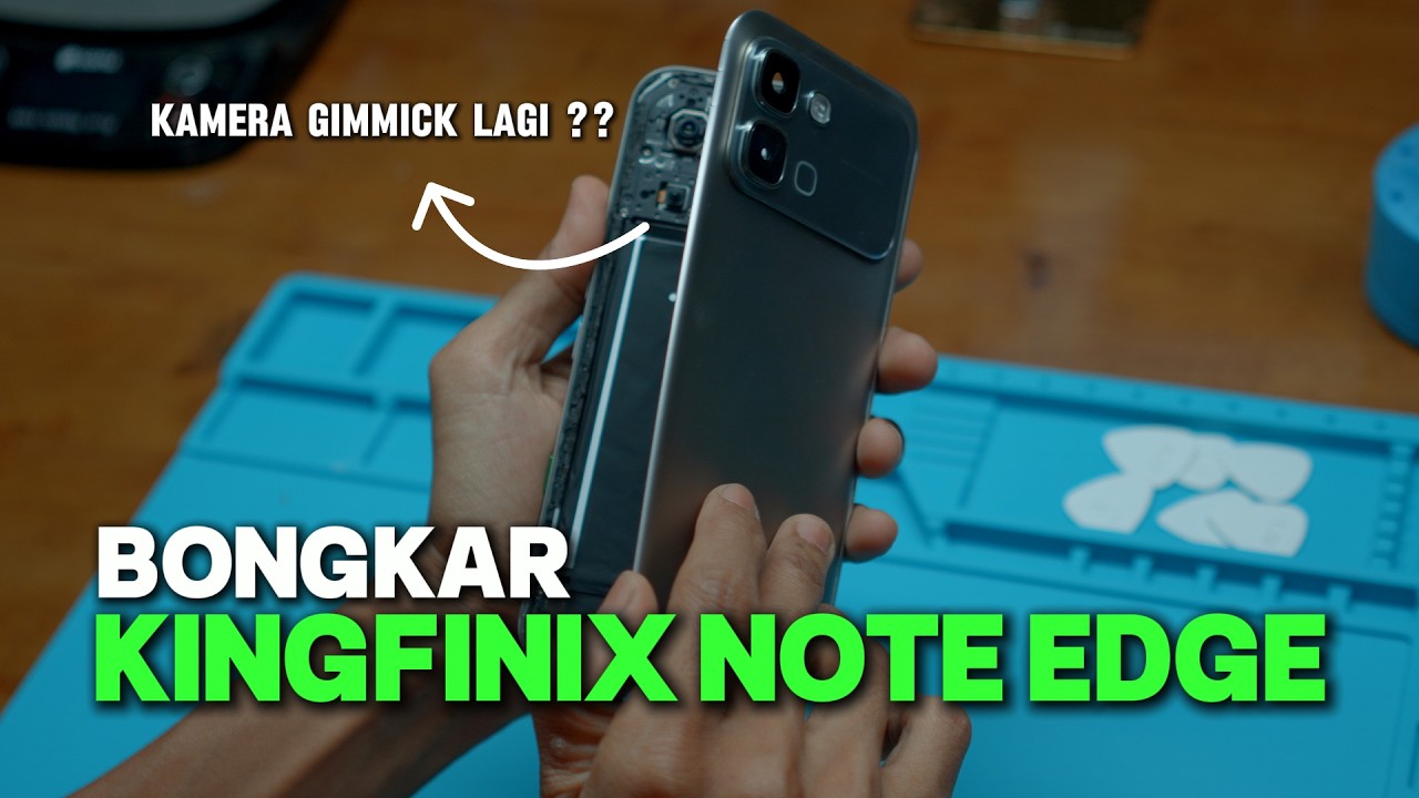 CUMA MENANG BATRE DOANG ??? BONGKAR INFINIX NOTE EDGE 5G INDONESIA !!! 🔥🔥🔥