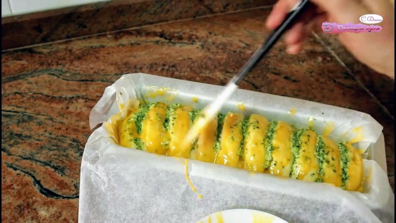 Самый вкусный хлеб с маслом, чесноком и петрушкой. Вы обязательно повторите, если попробуете этот