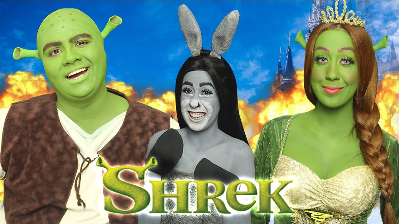 NOS TRANSFORMAMOS NO FILME SHREK | OLHA ESSA PRODUÇÃAWNN