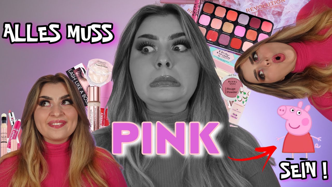 BARBIE oder PEPPA PIG 🐷? Ich darf nur Produkte benutzen die 💖 PINK 💖 sind !
