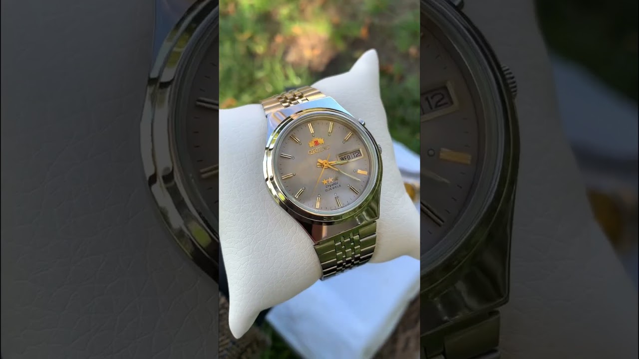 Orient 3 звезды 1990 года 🕰