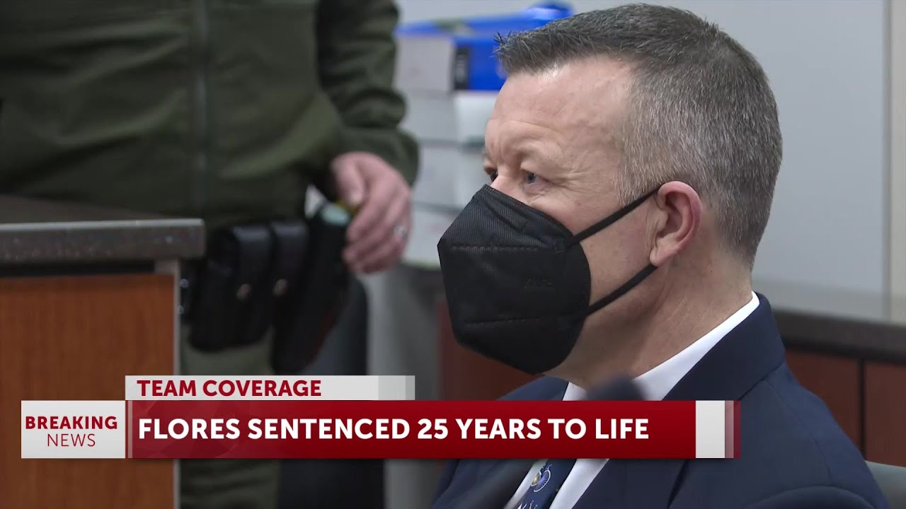 Paul Flores sentenced to 25 years to life in prison for the first-degree murder of Kristin ...