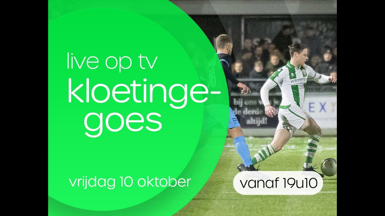 LIVE: Kloetinge-GOES, rechtstreeks verslag van de Bevelandse derby in de Derde Divisie