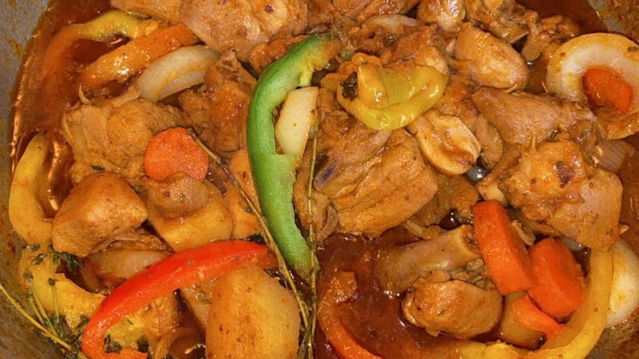 HAITIAN CHICKEN IN SAUCE || HOW TO MAKE AND CLEAN || MEM KIJAN POU OU FER POUL