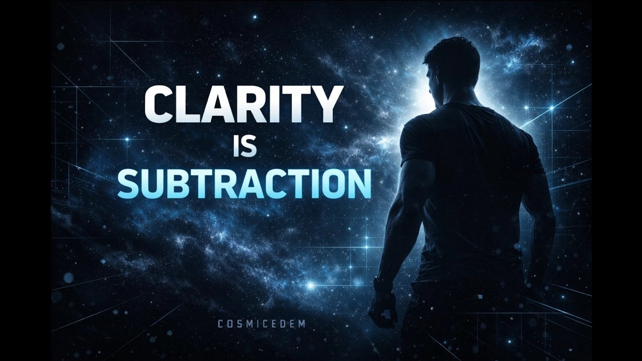 Mental Clarity Comes From Fewer Inputs, Not More Knowledge.