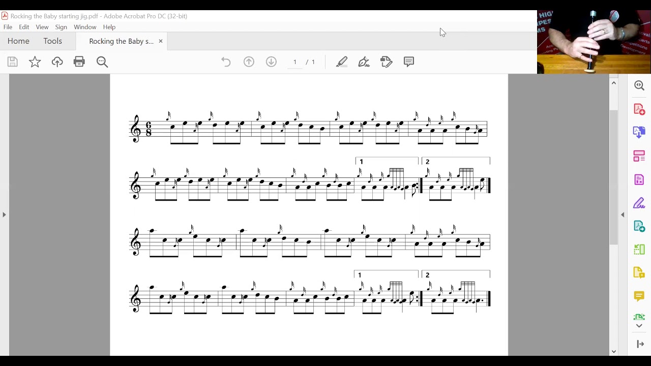 Rocking the Baby 72bpm