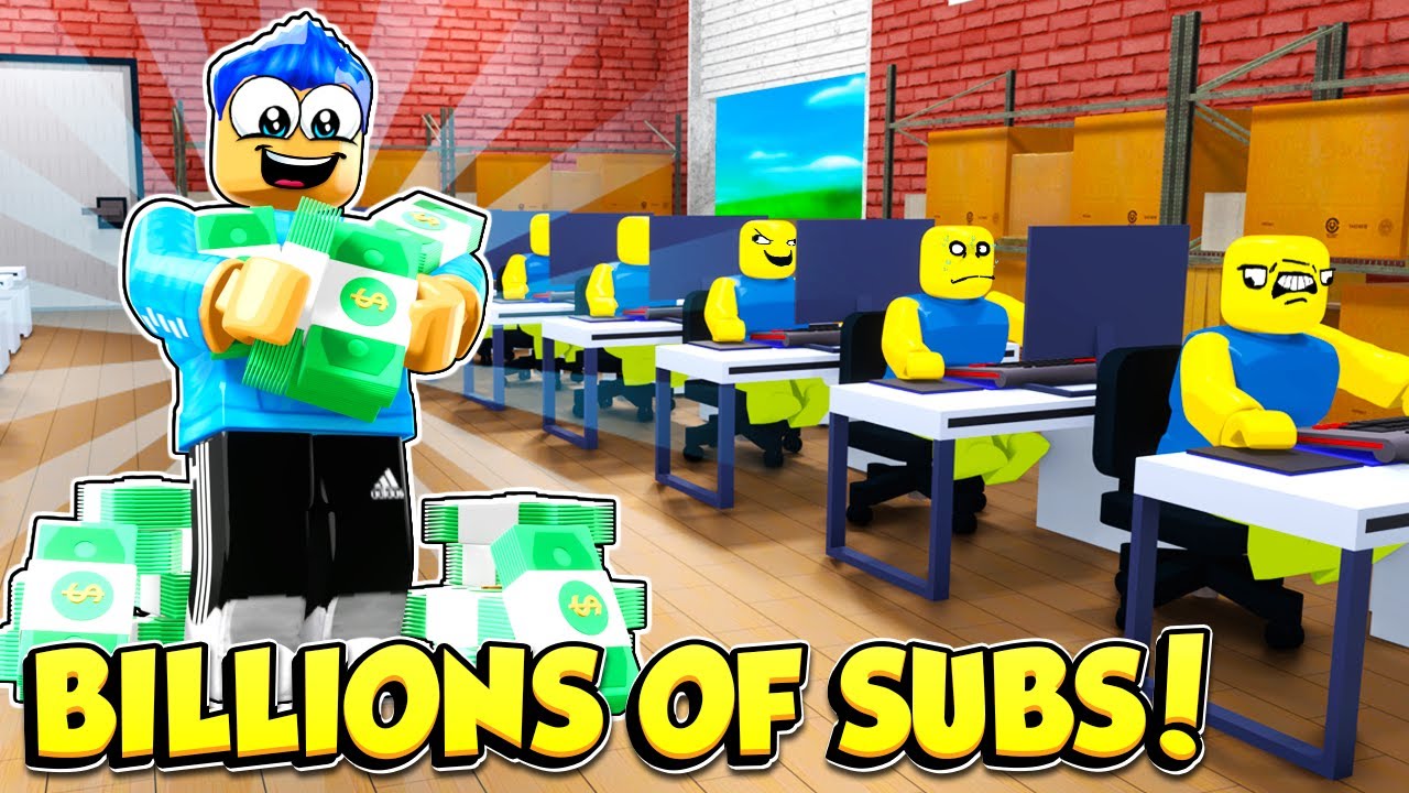 I Hired EDITORS In YouTube Life And Got BILLIONS OF SUBS! (Roblox)