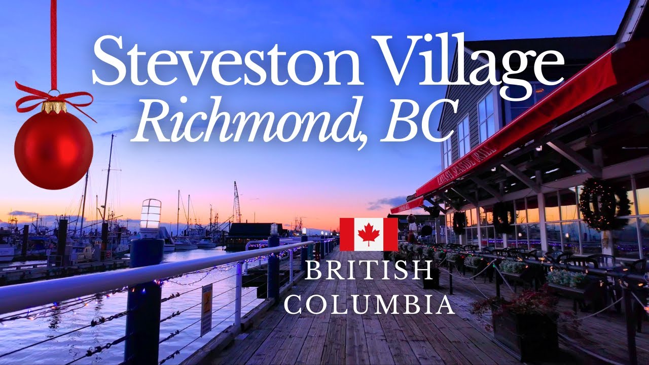 Christmas in Steveston Village, Richmond BC: A Unique Canadian Coastal Experience 🇨🇦🎄🐟