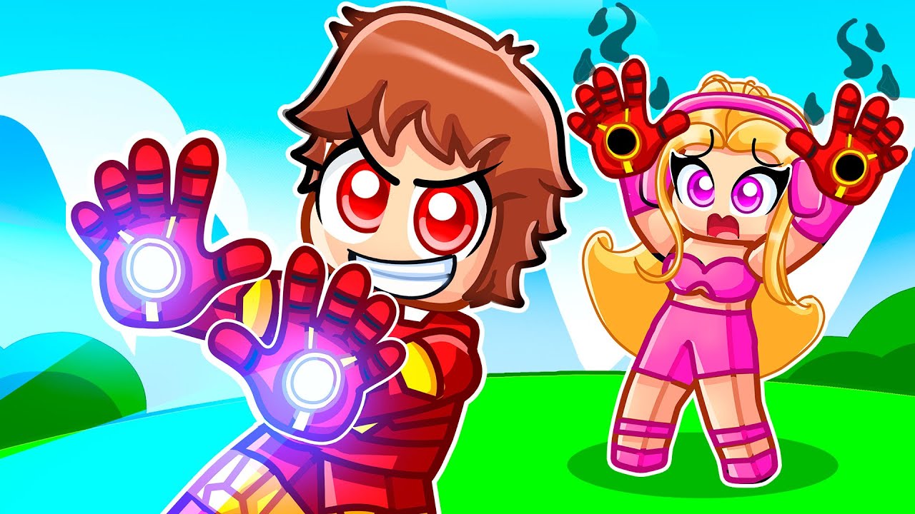 МЫ НАШЛИ РУЧНЫЕ БЛАСТЕРЫ ЖЕЛЕЗНОГО ЧЕЛОВЕКА В ROBLOX…