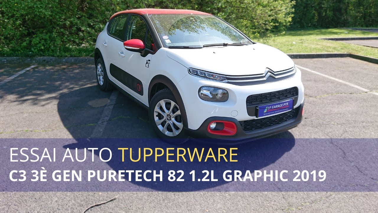 TEST AUTO - CITROËN C3 PURETECH 82 1.2L GRAPHIC 2019