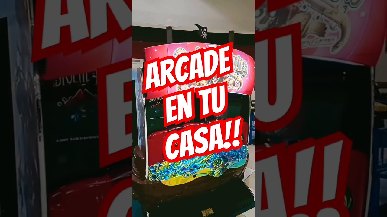 💥JUEGA esta M&Aacute;QUINA ARCADE en T&Uacute; CASA‼️💥 #namco #arcade  #timecrisis