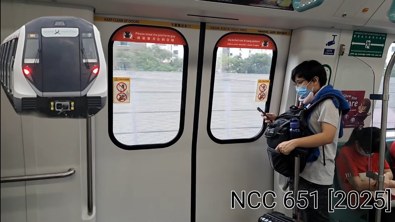 North South Line - R151 [889/890] Ride From Sembawang To Woodlands