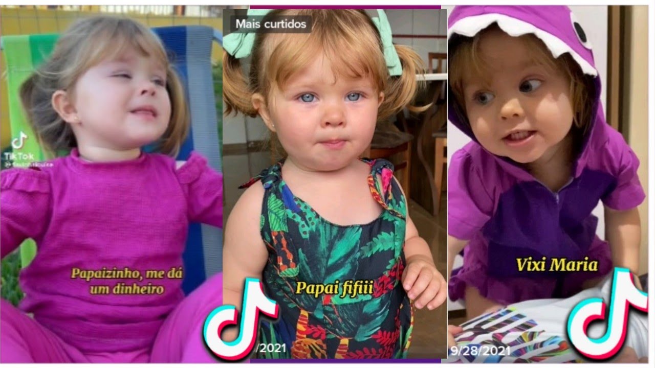 FLAVINHA LOUISE A PEQUENINA MAIS FOFA DA INTERNET - TIKTOK - VÍDEOS ENGRAÇADOS DA FLÁVIA