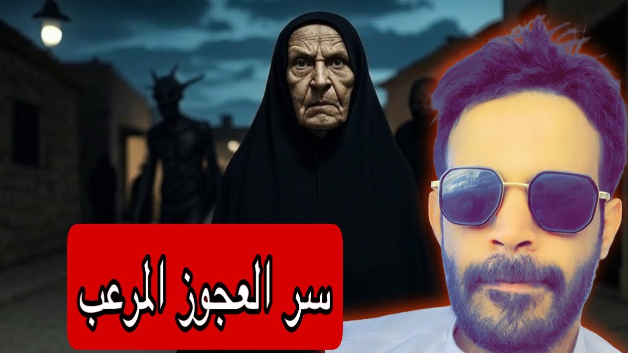 القصة المرعبه لعجوز القريه اسمها سرية الليل في منطقه القصيم مع الجن والسر المرعب🔞