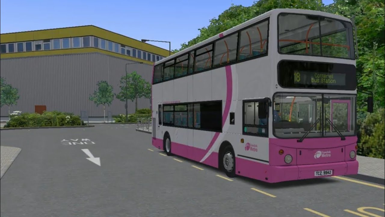OMSI 2 | Cotterell | ALX400 Volvo B7TL (V3D) (DHD ZF Mod) | Route U18