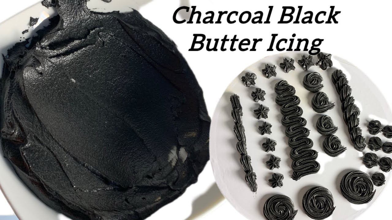 How To Make Black Butter Icing.