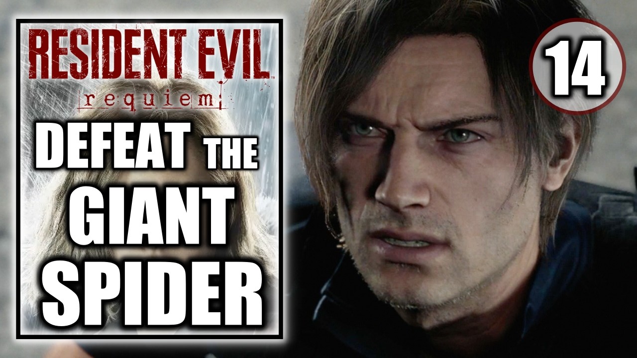 Resident Evil Requiem - Defeat the Giant Spider - East Raccoon City - Walkthrough Part 14
