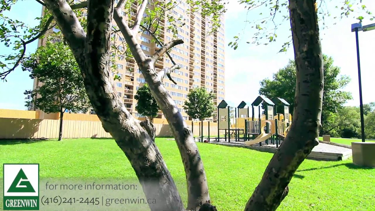 Toronto Apartments for Rent, The Oaks at 160, 170, 180, &  200 Chalkfarm Drive. Managed by Greenwin
