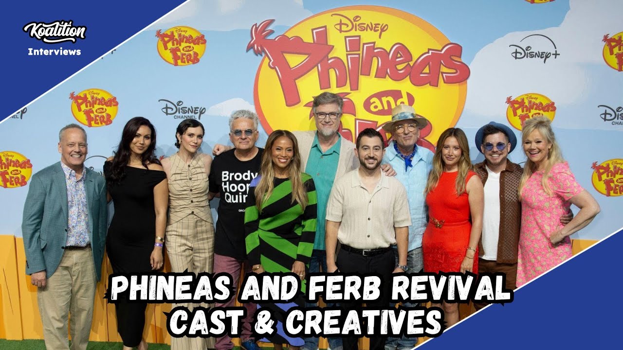 The Cast and Creators of Phineas and Ferb Red Carpet Interviews