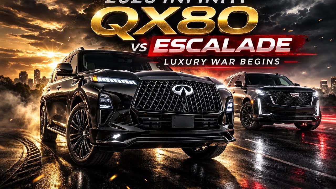 INFINITI QX80 2026 года – больше, чем Escalade?