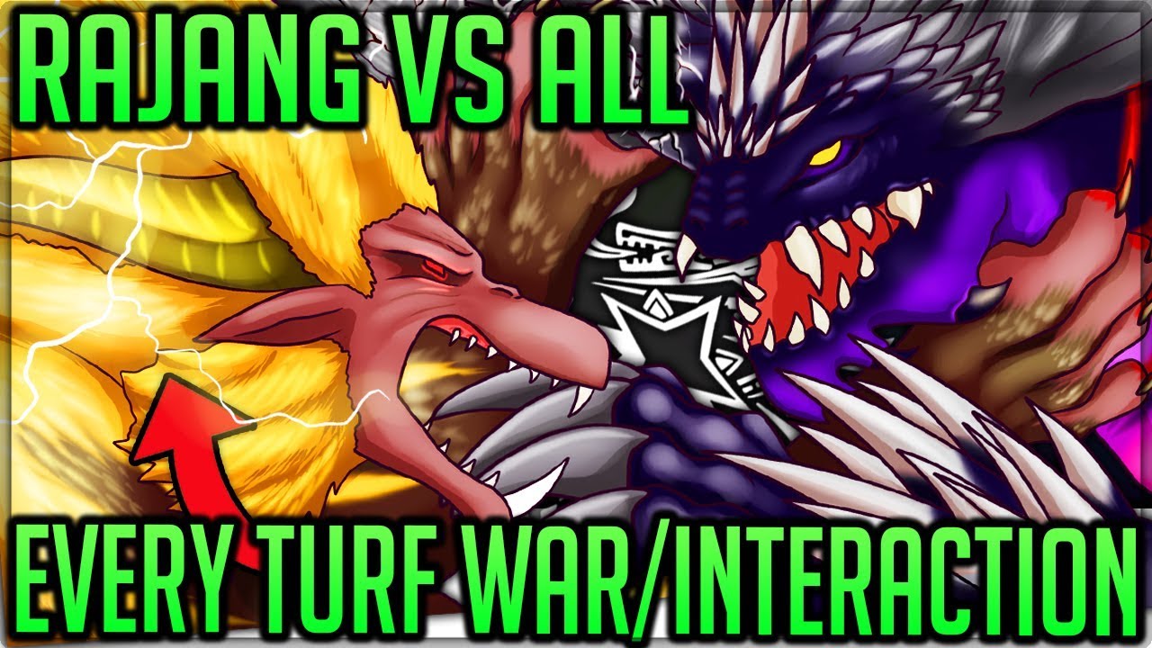 All Rajang Turf Wars + Special Interactions + New Mechanics - Monster Hunter World Iceborne! #rajang