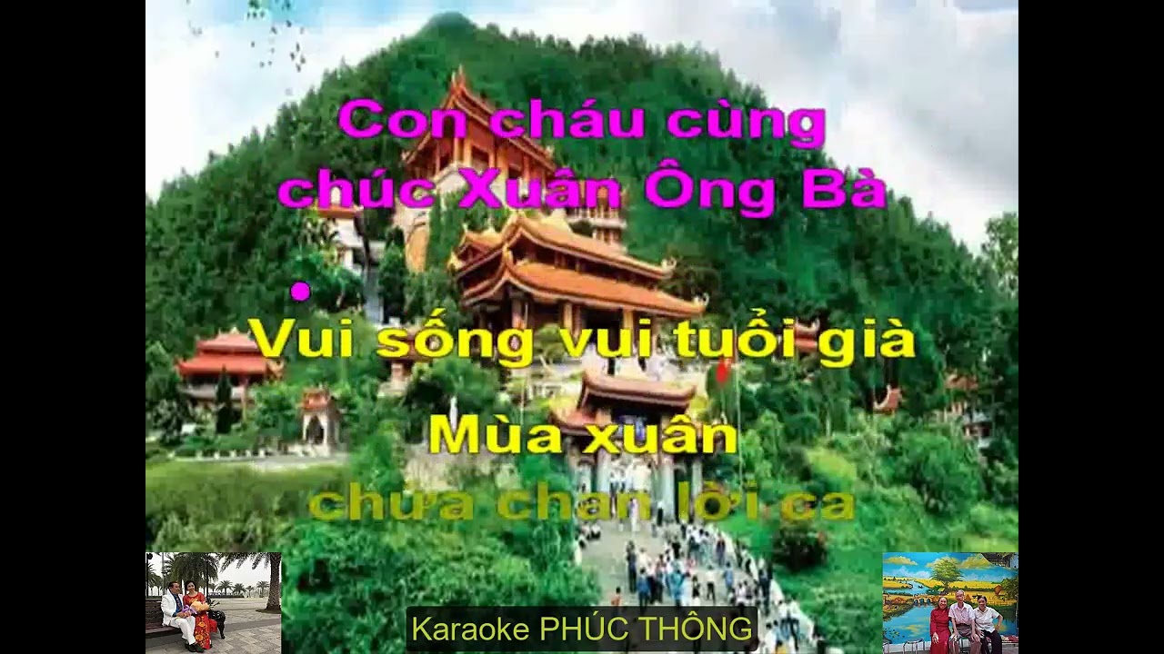 49. CHÚC MỪNG XUÂN MỚI-  Điệu Lí tứ đại DC Nam bộ - Soạn giả Trần Quang Liệu  - Karaoke PHÚC THÔNG