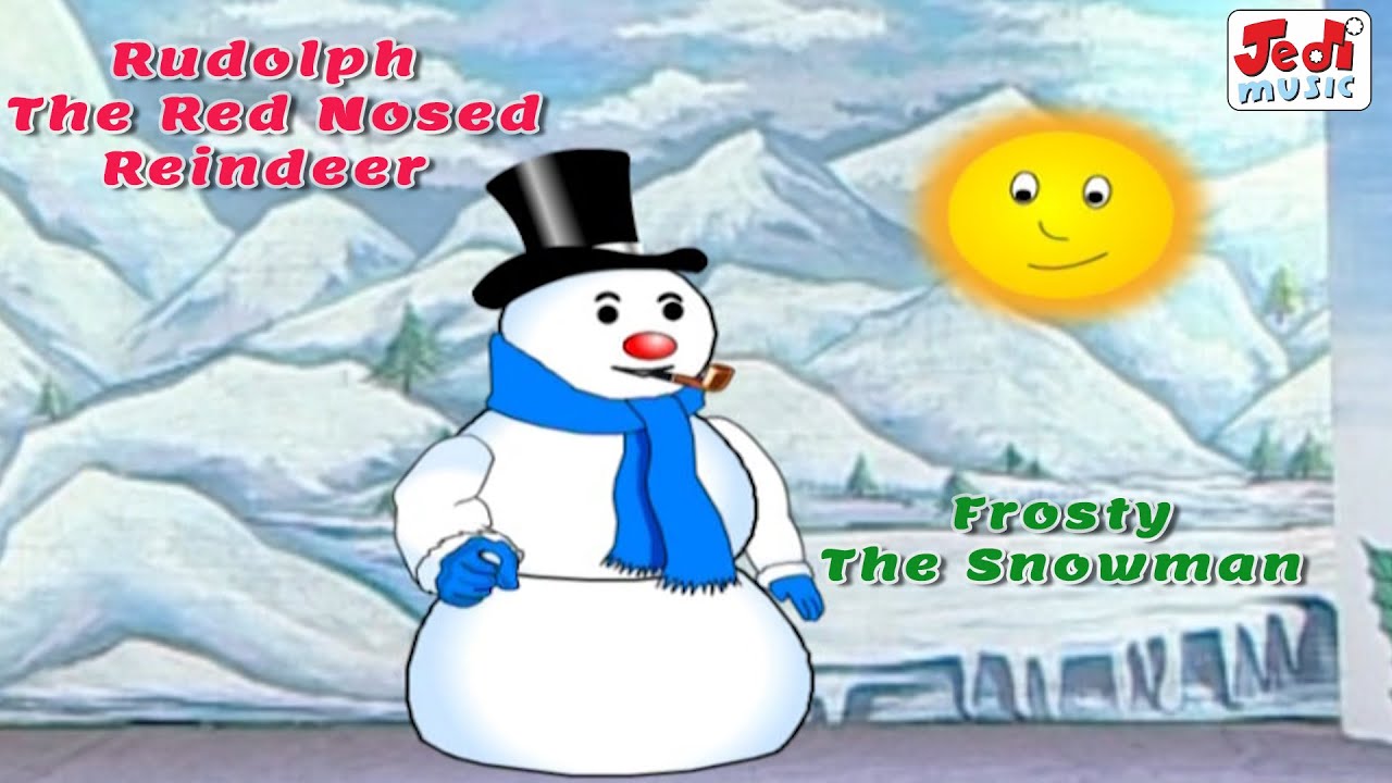 RUDOLPH THE RED NOSED REINDEER | FROSTY THE SNOWMAN | CHRISTMAS CAROLS & SONGS | JEDI MUSIC |