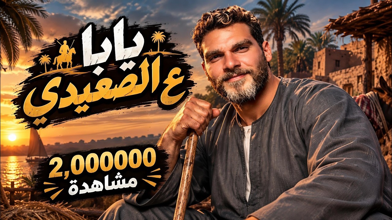 مصطفي عز - يابا علي الصعيدي ( اغنية فيلم ابو عمو ) - الكليب الرسمي | 2025