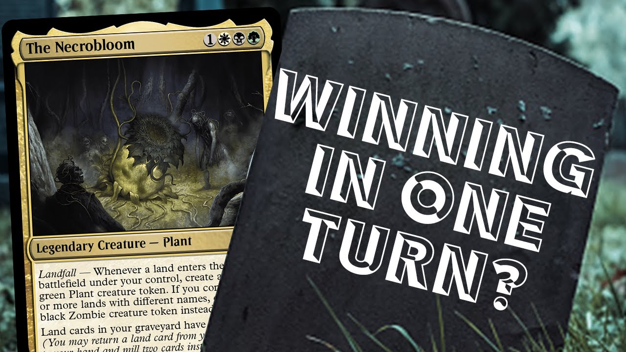Can you WIN in ONE TURN with The Necrobloom? #edh