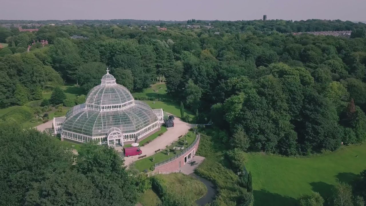Sefton Park, Liverpool - Drone View