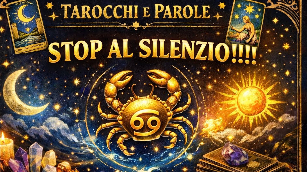 CANCRO ♋️ STOP AL SILENZIO.. la felicità sta arrivando per te ♥️🔆🔥