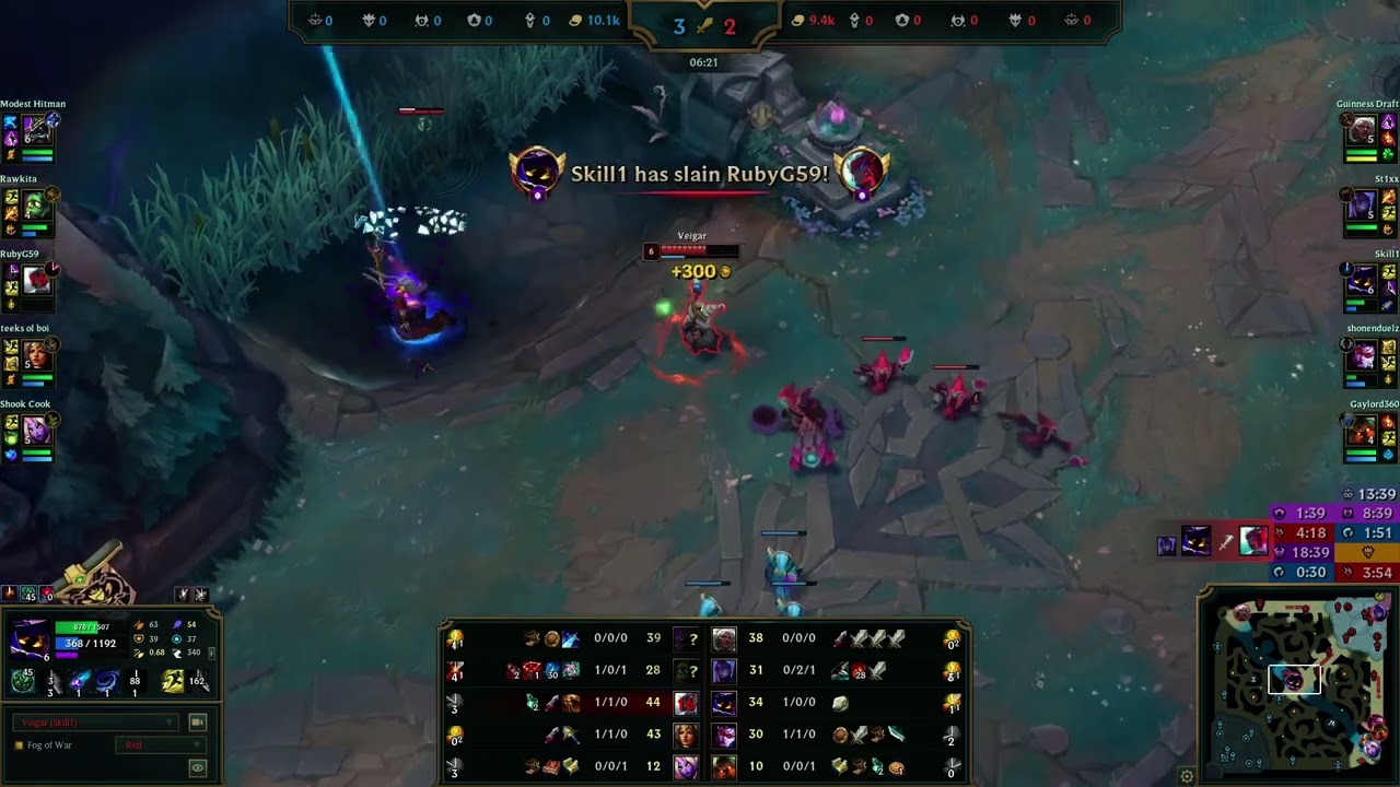Veigar killed Yone