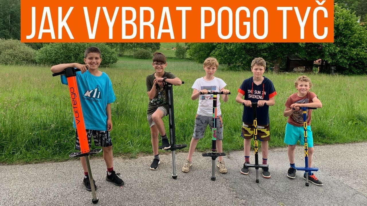 Srovnání pogo tyčí - jakou vybrat?