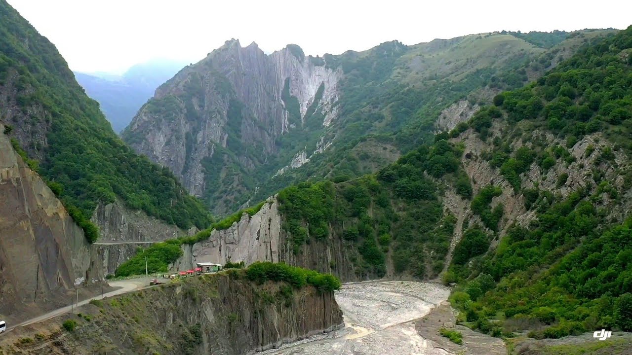 Lahıc. İsmayıllı. Dron FM çəkilişi